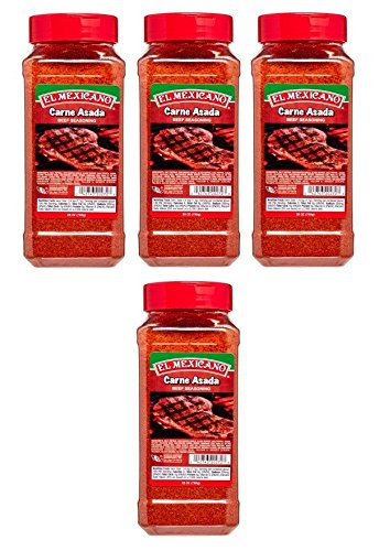 El Mexicano Carne Asada Seasoning 28oz (4 pack)