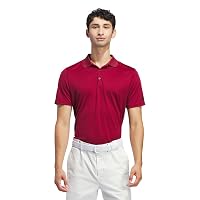 adidas Uomo Core Performance Primegreen Polo Shirt, Collegiate Burgundy