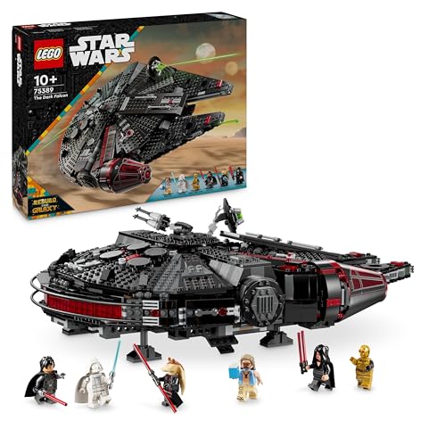 LEGO Star Wars Halcón Oscuro: Juguete de Construcción para Niños y Fans de 10 Años o Más