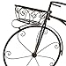 Sorbus Tricycle Plant Stand - Flower Pot Cart Holder - Ideal for Home, Garden, Patio - Great Gift for Plant Lovers, Housewarming, Mother’s Day - Parisian Style (Bronze)