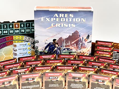 Terraforming Mars Ares Expedition: Crisis juego de mesa miniatura 2