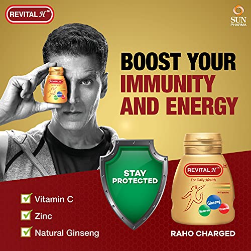 Revital-H-Multivitamin-For-Men-With-Natural-Ginseng-Zinc-10-Vitamins-8-Minerals-For-Daily-Energy-Stamina-Immunity-30-Capsules