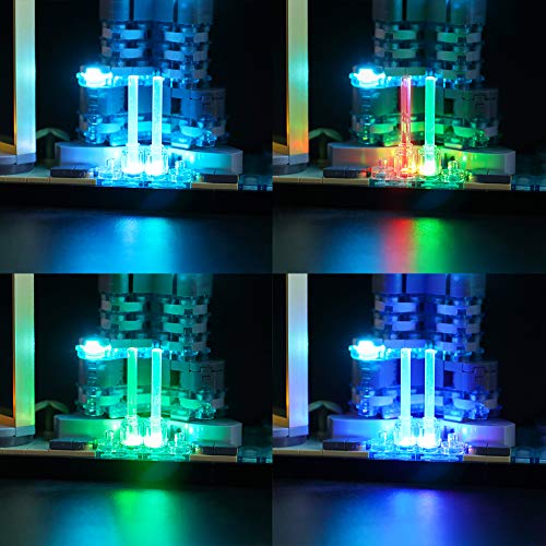 Image of BRIKSMAX LED Lighting Set for Lego Architecture Dubai, Compatible with Lego 21052, 1603 Pieces