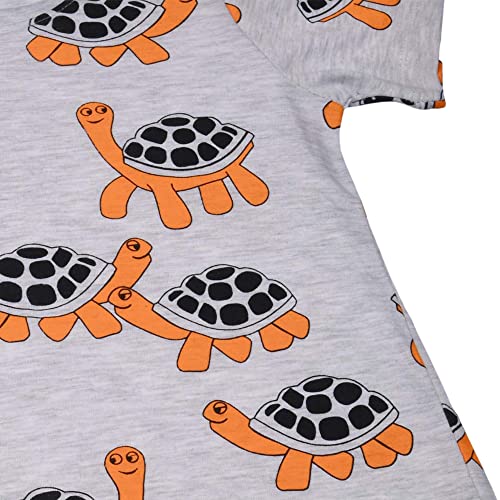 Image of Be Awara Kids Printed Half Sleeves T-shirt & Shorts Clothing Sets, 100% Cotton Soft Unisex Cord Set, Comfortable Wear for Kids With Cool Prints, Everyday Casual Wear for Boys & Girls