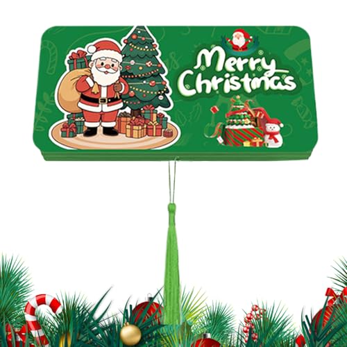 Jeruytgh Porta dinero de Navidad con 10 ranuras para folletos de fiesta, folleto plegable de dinero de Navidad, para fiestas de cumpleaños, reuniones familiares, San Valentín, niños, niñas, hombres