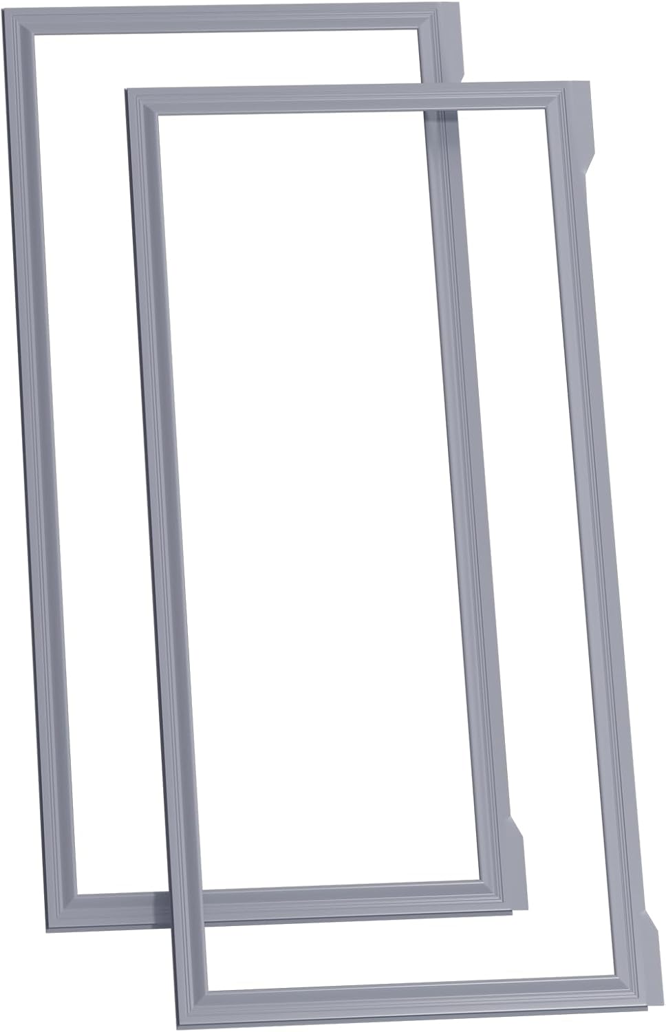 2 Pack-W10830162 Refrigerator Door Gasket Replacement for Whirlpool, Kenmore, Kitchen-Aid Refrigerator Door Seal, 39.7"x16.9" Fridge Door Gasket Seal fit Model WRF535SMBM00, KBFS20EVMS13, IX6HHEXDSM00