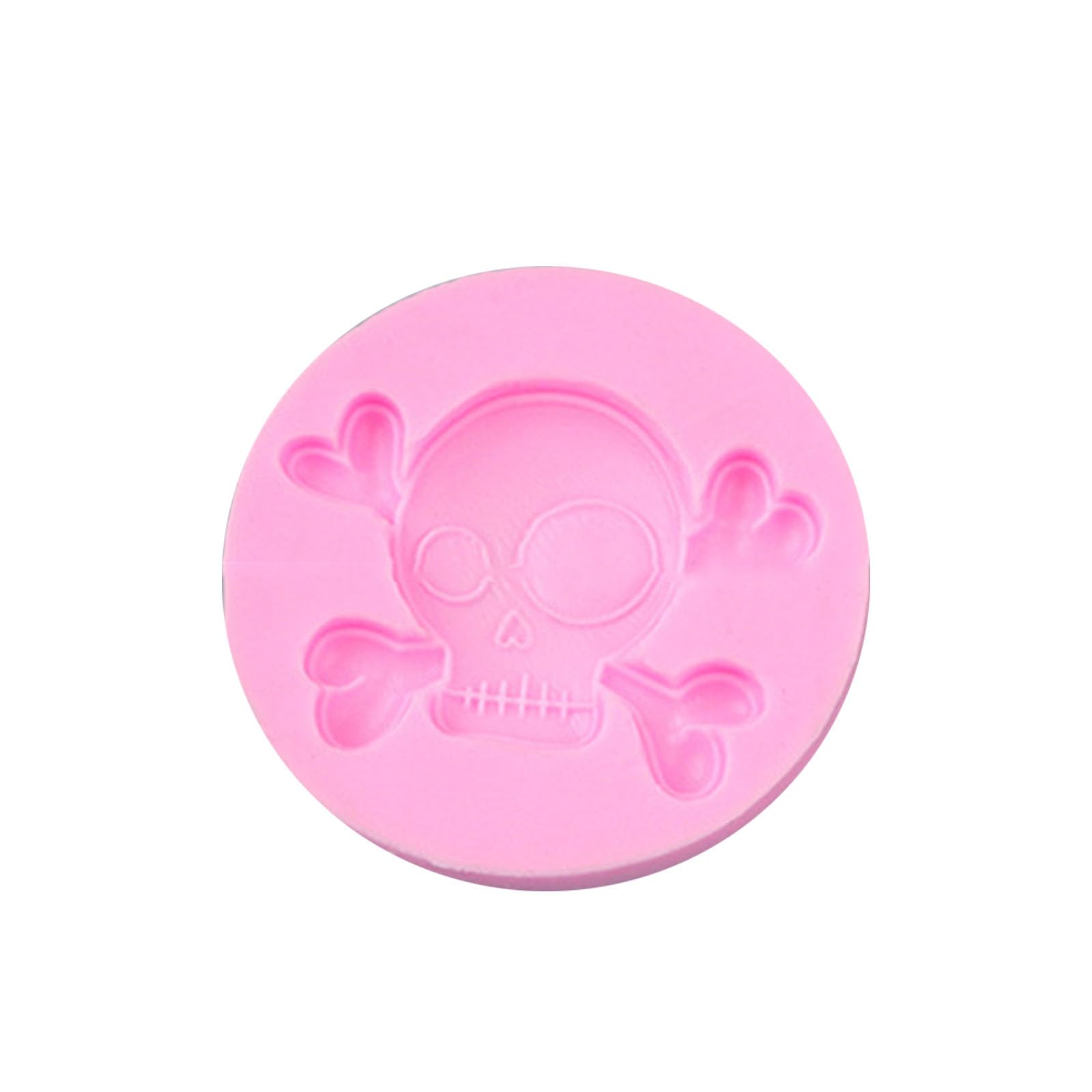 TFAOYS Silicone Skeletons Mold Cupcake Toppers Fondant Mold Halloween Candy Baking Gums Pastes Cake Molds Decoration Silicone Cake Halloween Dessert Molds
