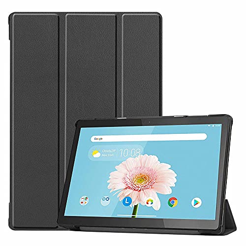 For Lenovo Tab M10�^�u���b�g�P�[�XTB-X505F/X505L/Lenovo Tab M10 TB-X605F�P�[�X10.1�C���` | PU���U�[�C�O�܂�u���P�b�g�@�\�C �������A ���y�ʁA�����A�ϏՌ����A�h�o�A���h�~�A�w��h�~ �A�S��