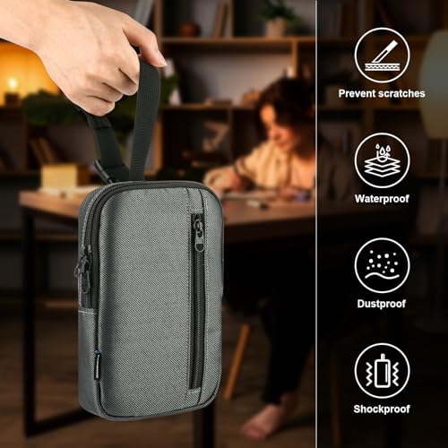 Image of Carrying Case Compatible with Glocusent / for Vekkia / for LEDGLE / for LITOM / for TSINGREE LED Neck Reading Light Book Light for Reading in Bed, Portable Storage Travel Holder Fits For Accessories