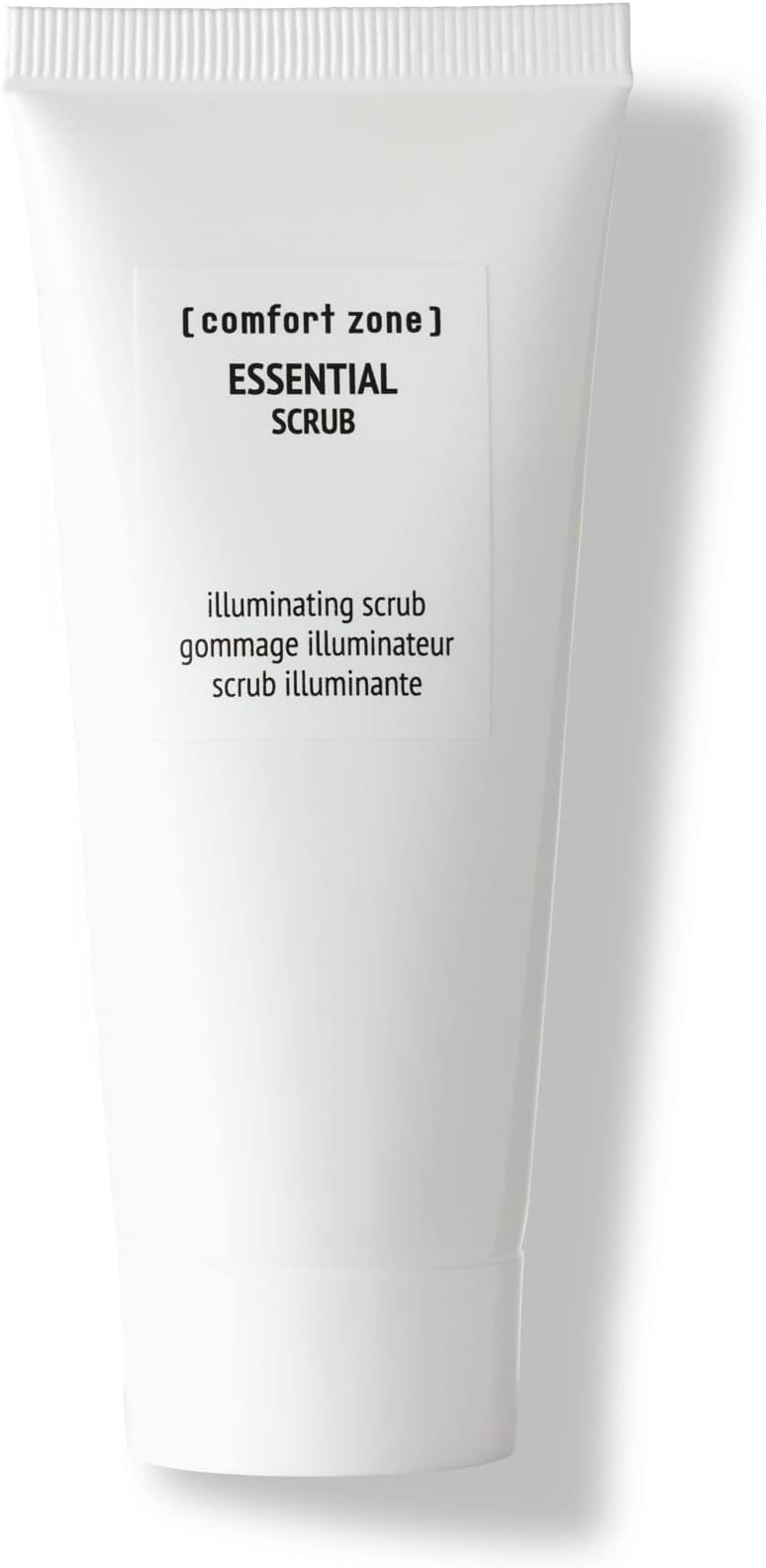 [ comfort zone ] Essential Scrub, Illuminating Refining Exfoliator, Removes Impurities, Minimizes Pores, Smooths Skin, Clean Beauty, Vegan, Made in Italy, Silica Particles, Jojoba Spheres, 2.02 Fl Oz