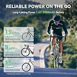 CYCPLUS Electric Bike Pump, A3Mini, 120 PSI, Brushless Motor, with Display - Image 2