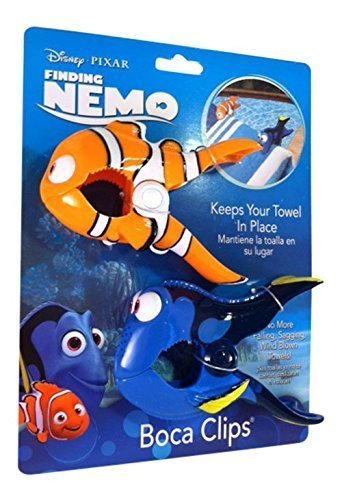PLESIU Dory & Nemo Towel Clips for Beach Chairs Cruise or Pool Loungers