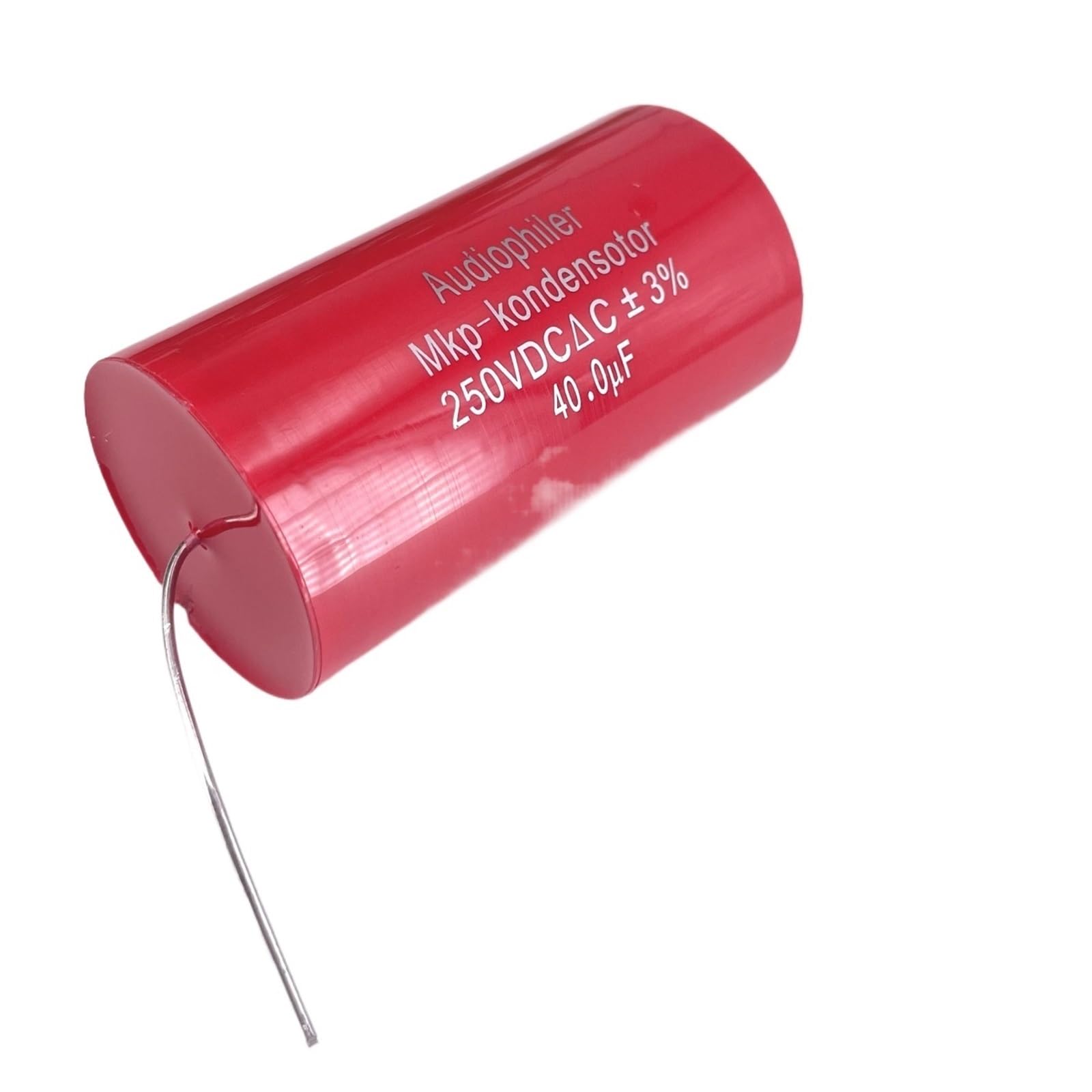 Condensateur MKP axial Audiophiler 40uf 250V pour système audio haute fidélité