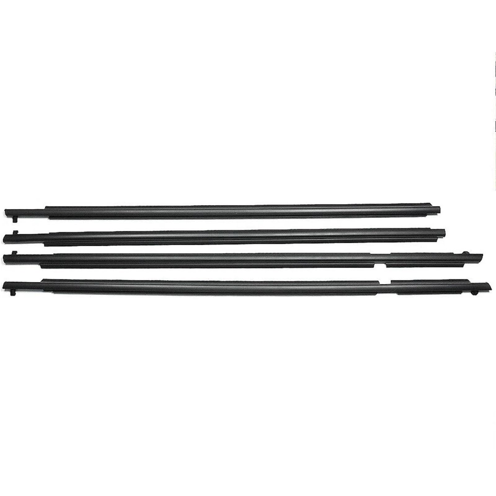 4PCS Car Outer Windows Rubber Weatherstrip for Toyota for Rav4 for US 2006-2012 Pressure Strip Sealing Rubber