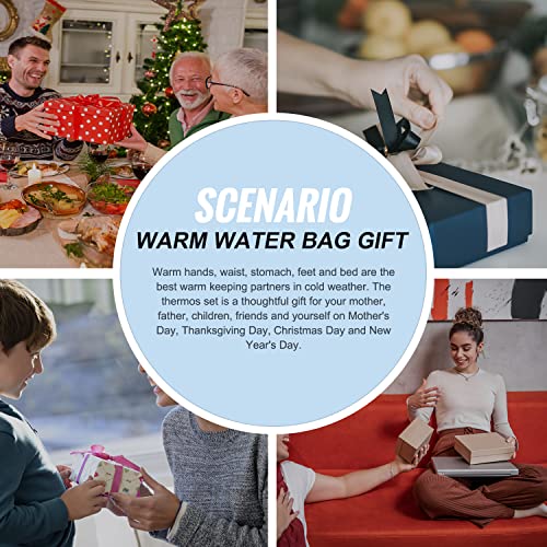 Taoyoule Bottiglia di Acqua Calda con Tasca a Mano...