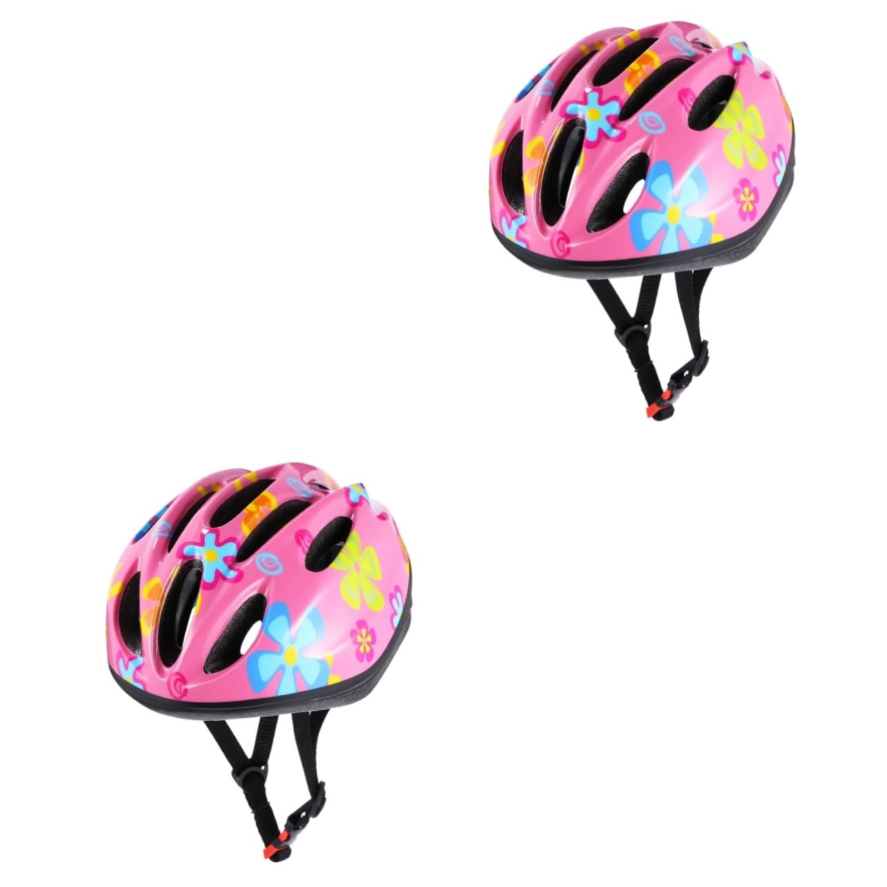 HANABASS 2piezas Casco De Protección Infantil para Patinaje Bicicleta y Scooter Seguridad para Niño Niña De Años Circunferencia De Cabeza Diseño Transpirable