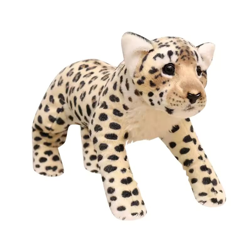 EMERGE Cute Lifelike Custom Realistic Stuffed Animal Plush Soft Leopard Toy Throw Pillow Plush Toy Doll (B0D5CZCQN6) Amazon Price History, Amazon Price Tracker