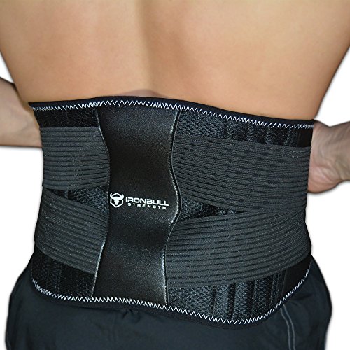 Best Cyber Deals 🔥 Iron Bull Strength Medi-Back Brace with Integrated Thermal Action - Lumbar Support Belt for Instant Lower Back Pain Relief! Back Braces for Sciatica, Scoliosis and Herniated Disc (XX-Large)