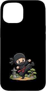 Karate Ninja Kick Martial Arts Warrior Training Case for iPhone 15