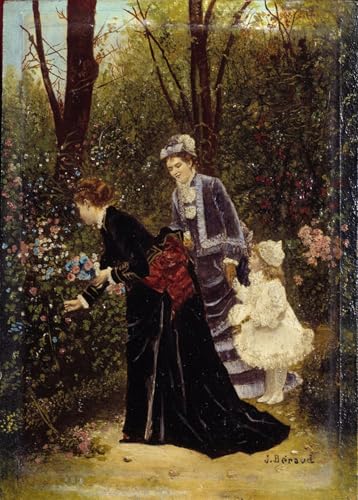Peinture Murale Jean Béraud toile grand format 60x90 cm crée une ambiance salon élégante