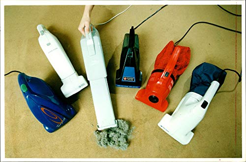 Vintage photo of Hand hotel vacuum cleaners