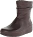 FitFlop Women's Zip Up Crush Leather Boot