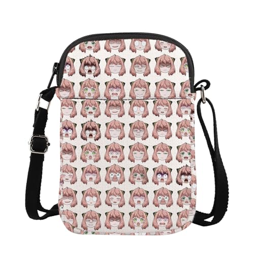 TGBJE Bolsa transversal Pink Girl Anime CB Bolsa tiracolo Anime Girl Gift Anime Family Fans Merchandise Messenger Bags Anime Lovers Gift