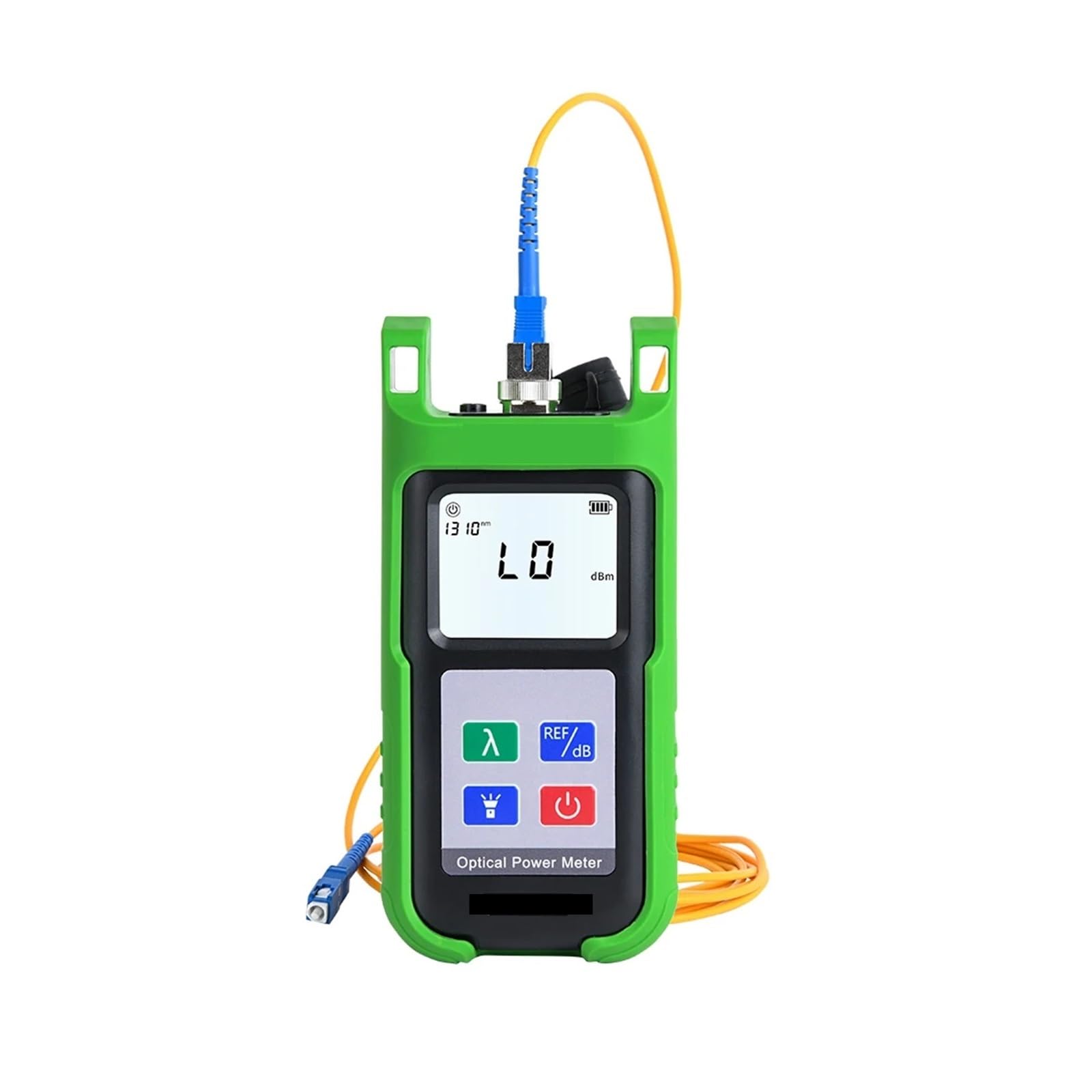 Miernik mocy światłowodu, 7 Tester Utraty Długości Fali Miernik Mocy Światłowodu OPM LED Light -70~+6db W Zestawie KPM-35 KPM-25 KPM-11M do wykrywania usterek kabli(3)