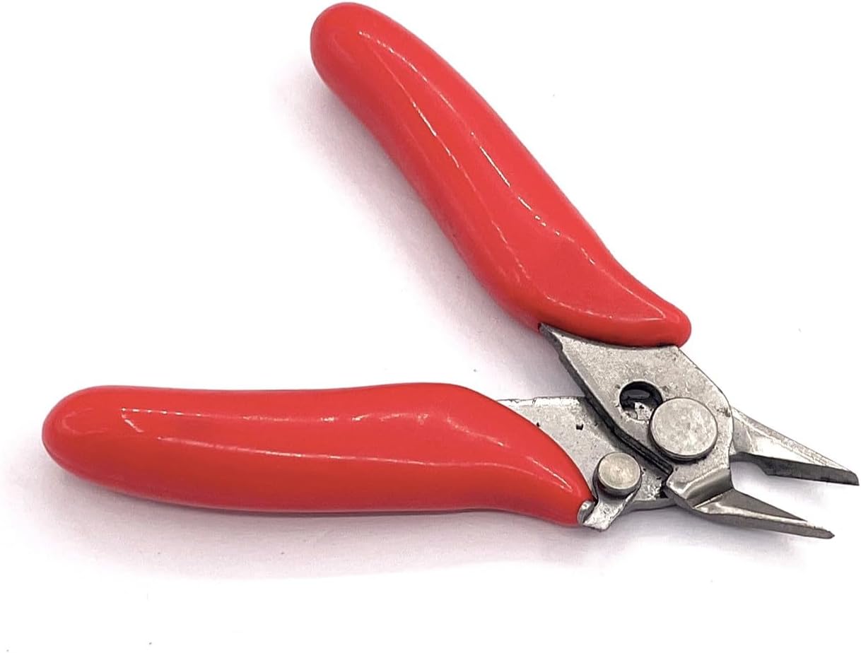 Replacement Part New Mini Wire Cable Cutters Side Cut Snips Flush Pliers with Lock Nipper Hand Tools
