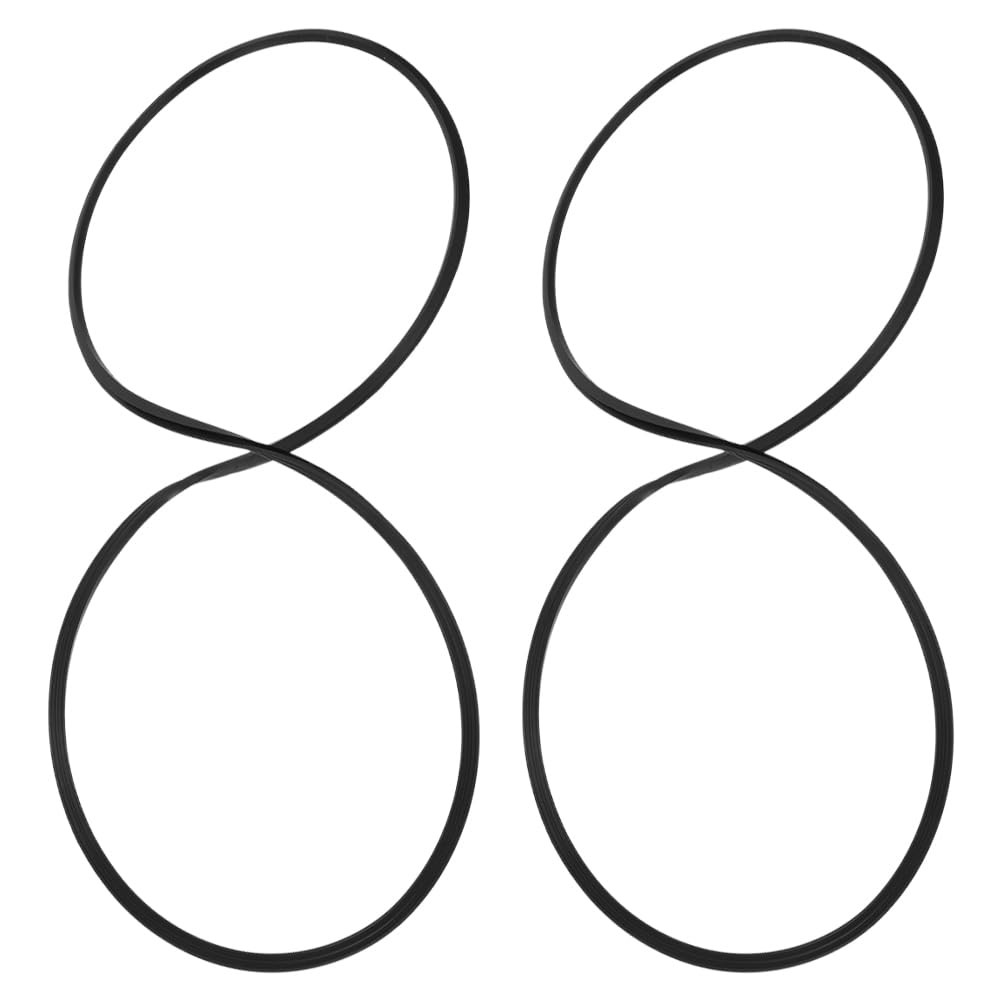 Barber Chair Base Gasket Protective Floor Ring 2pcs Non-Slip Rubber Sealing Gasket for Hair Salons-image-26