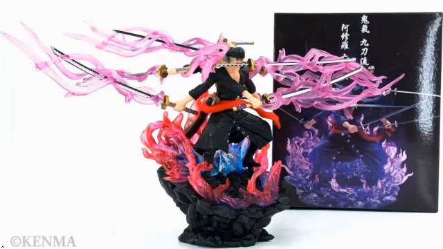 Buy KENMA One Piece Zoro 9 Sword Mini Version 18 Cm Figurine with