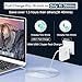 FiveBox 106W USB C Super Fast Charger，Compatible with Mac-Book Pro Charger/Mac-Book Air Charger,Compatible with Mac-Book Pro 16, 15, 14, 13Inch, MacBook Air,iPad Pro,for Laptop/Tablet with USB C Port