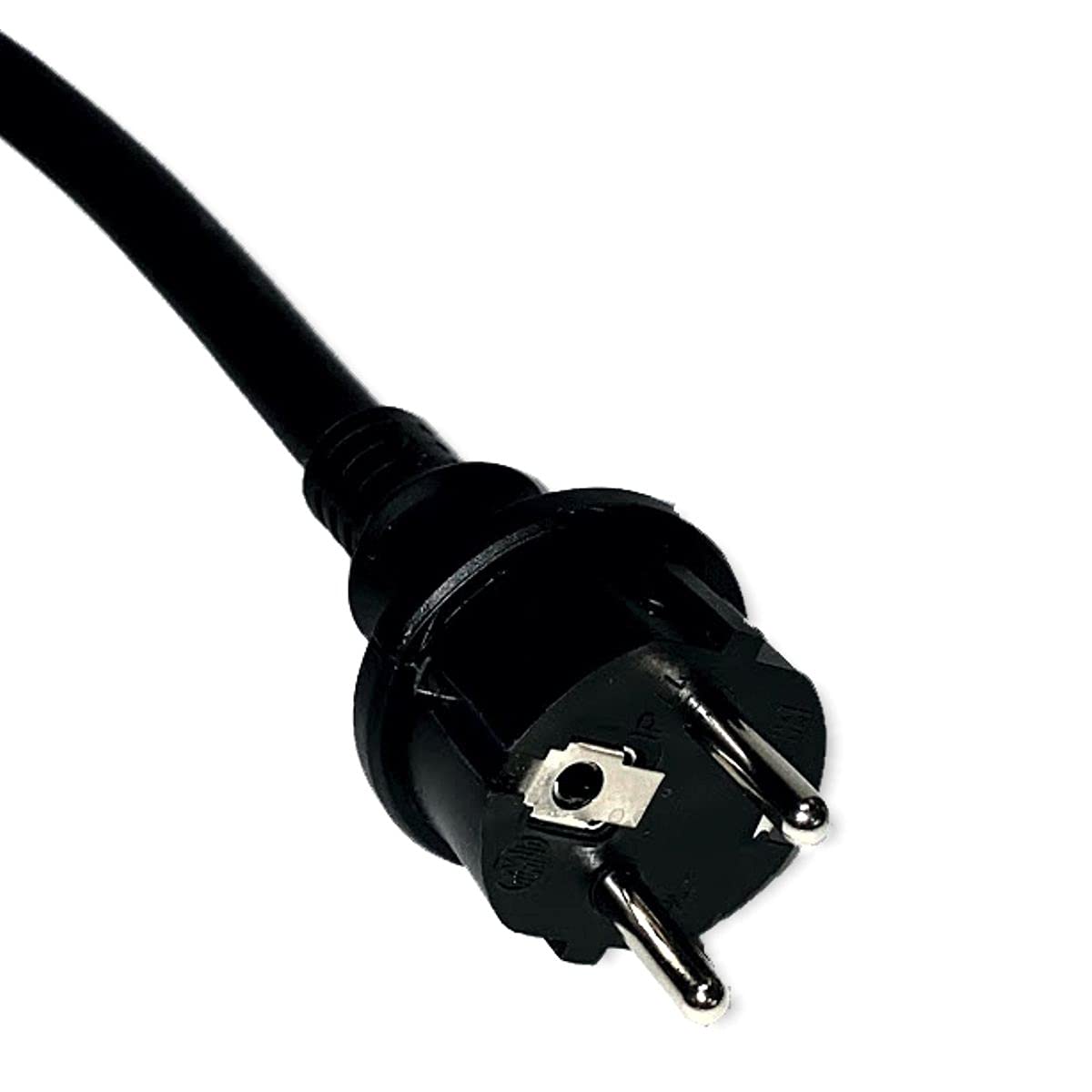 Juego de Cables de Camping de 25 m, alargador de Goma, Cable de alimentación y 2 adaptadores CEE H07RN-F 3G2,5 IP44, 3 x 2,5 mm 230 V 16 A IP44, Enchufe Schuko a CEE y Enchufe CEE a Toma de Hembra