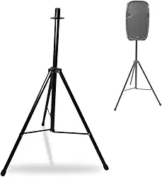 Suporte pedestal para caixa de som regulavél tripé