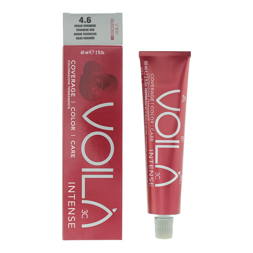Intercosmo Voilà Intense Hair Colour 60ml - 4.6 Veronese Red