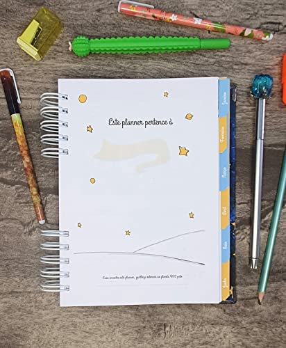 Planner permanente - Pequeno principe Glitter