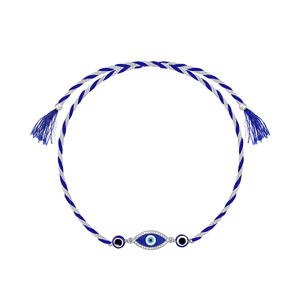GIVA 925 Silver Nazar Rakhi|Raksha Bandhan Rakhi for Brother | Gift for Men & Boys| With Certificate of Authenticity and 925 Stamp (B0D7HMT615) Amazon Price History, Amazon Price Tracker