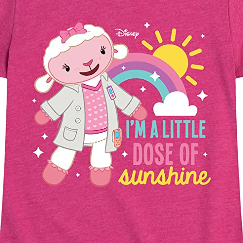 Disney - Doc McStuffins - Little Dose of Sunshine - Toddler and Youth Girls Short Sleeve Graphic T-Shirt3