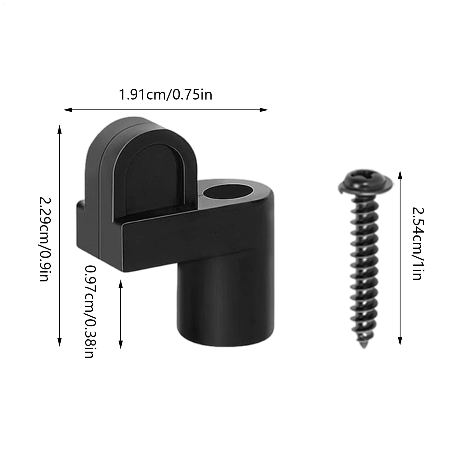 Sujetadores para Mosquiteras - 48 Piezas 9.5 mm Sujetador De Alta Resistencia - Clip Para Mosquiteros De Ventana Para Sostener La Malla | Para Reparación en Apartamento, Casa, Dormitorio,