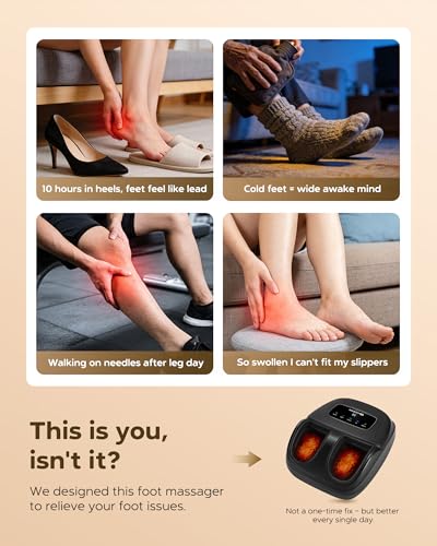 EaseZen Foot Massager with Heat & Remote – Great Deal - Image 3
