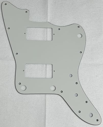For Fit Japan Jazzmaster PAF No control hole Style Guitar Pickguard (3 Ply Parchment)