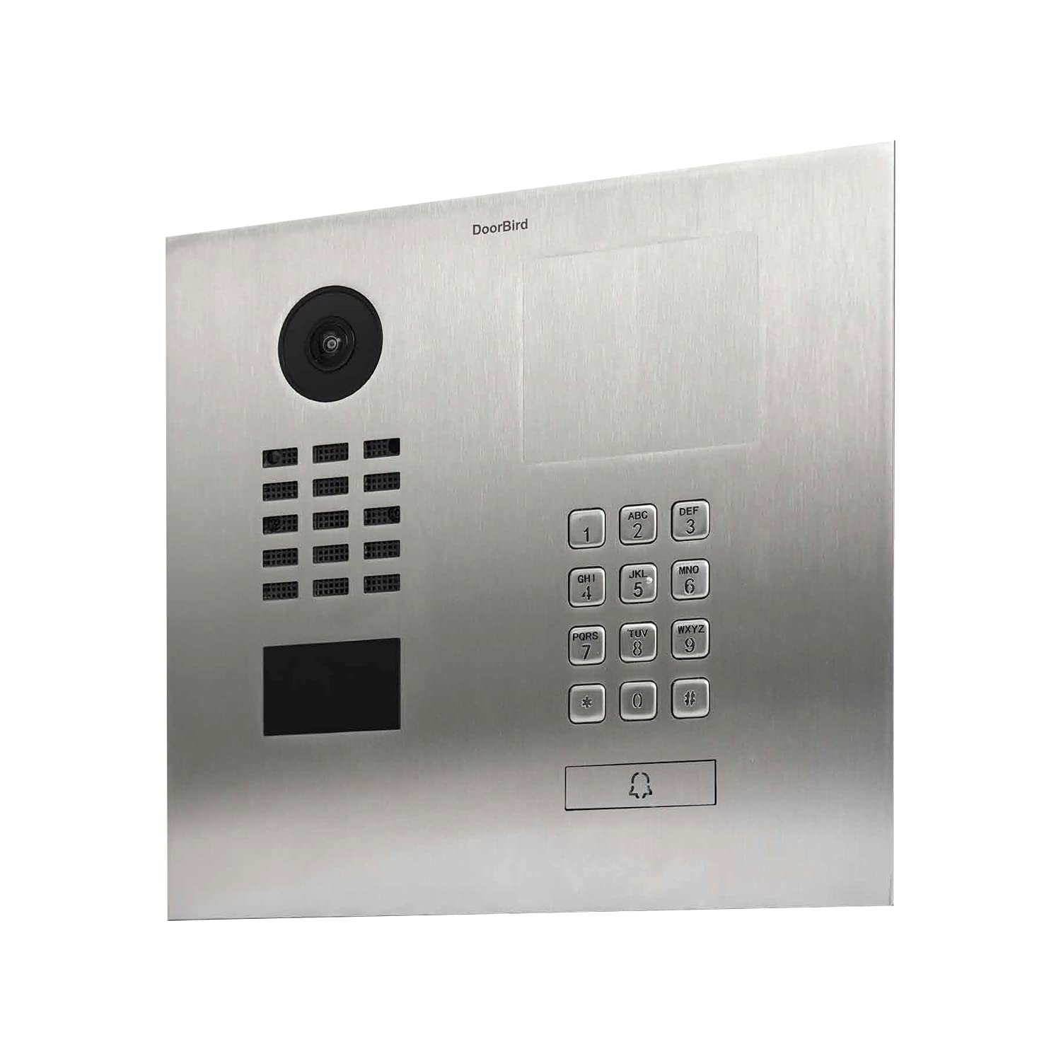 Doorbird - D2101KH V2 - Portier vidéo IP avec Panneau d'information gravable prémonté