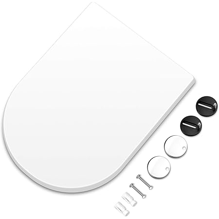 Omasi Wc Sitz D Form Toilettendeckel Mit Absenkautomatik Klo Deckel Abnehmbar Toilettensitz Einfacher Einbau Von Oben Leicht Zu Zerlegen Und Zu Reinigen Amazon De Baumarkt