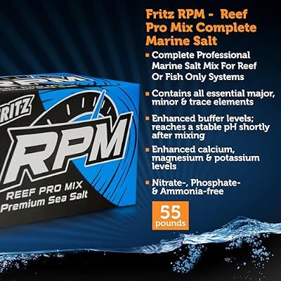Fritz Aquatics 80243 Reef Pro Mix Complete Marine Salt, 200 Gallon