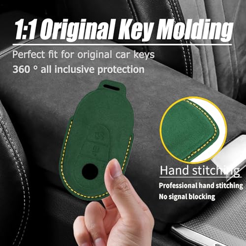 Coque en cuir pour clé Mercedes Benz accessoire chic Classe E S - 3