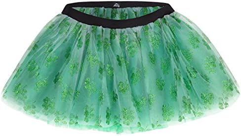 Gone For a Run Runners Premium Tutu Lightweight | One Size Fits Most | Colorful Running Skirts | Shamrock