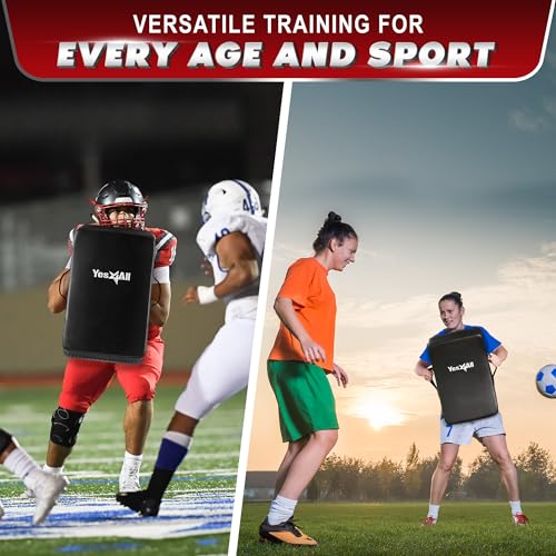 image for Yes4All Blocking Pad, Solid Rivets & Durable Leather Shield Pad, Ameri