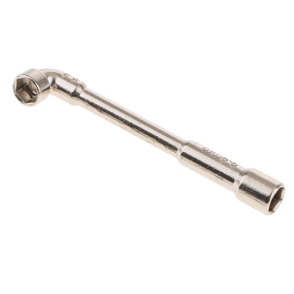 Skkwjege Silver L-Type Angled Socket Wrench/Spanner With Thru Hole Metric 5.5 Mm