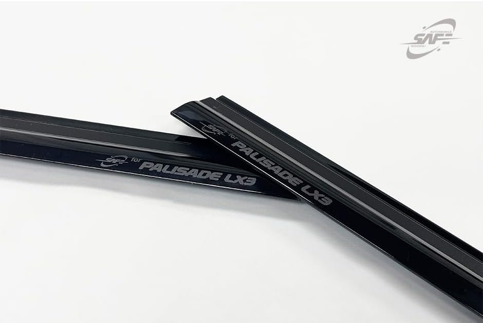 Smoke Tinted Side Window Wind Deflectors 4pcs Compatible with 2026 Palisade