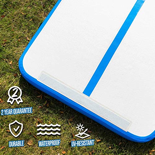 Nordic ProStore Airtrack mat 3 m - met luchtpomp, turnmat opblaasbaar, het beste voor gymnastiek, yoga, eenvoudig te… - Image 5